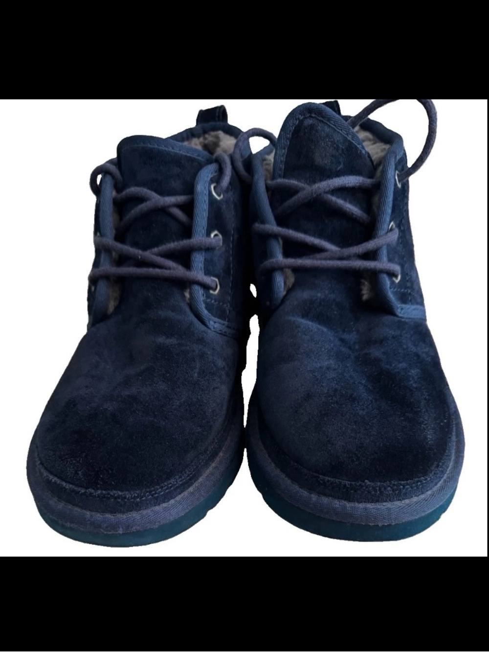 UGG Neumel 3236 Men's Navy Chukka Ankle Boot US 10 Unisex EUC